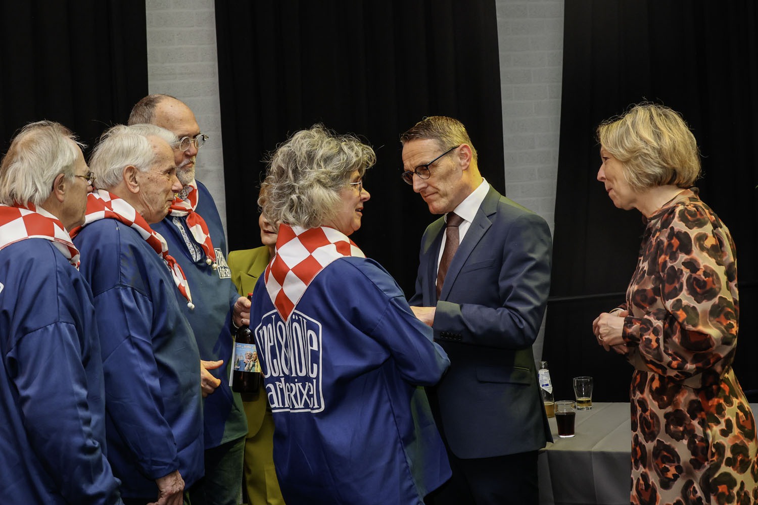 Boel Nölle op afscheidsreceptie burgemeester Frank van der Meijden